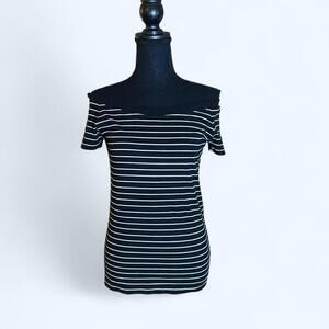 Vintage Y2K Ralph Lauren off the shoulder top Size Medium